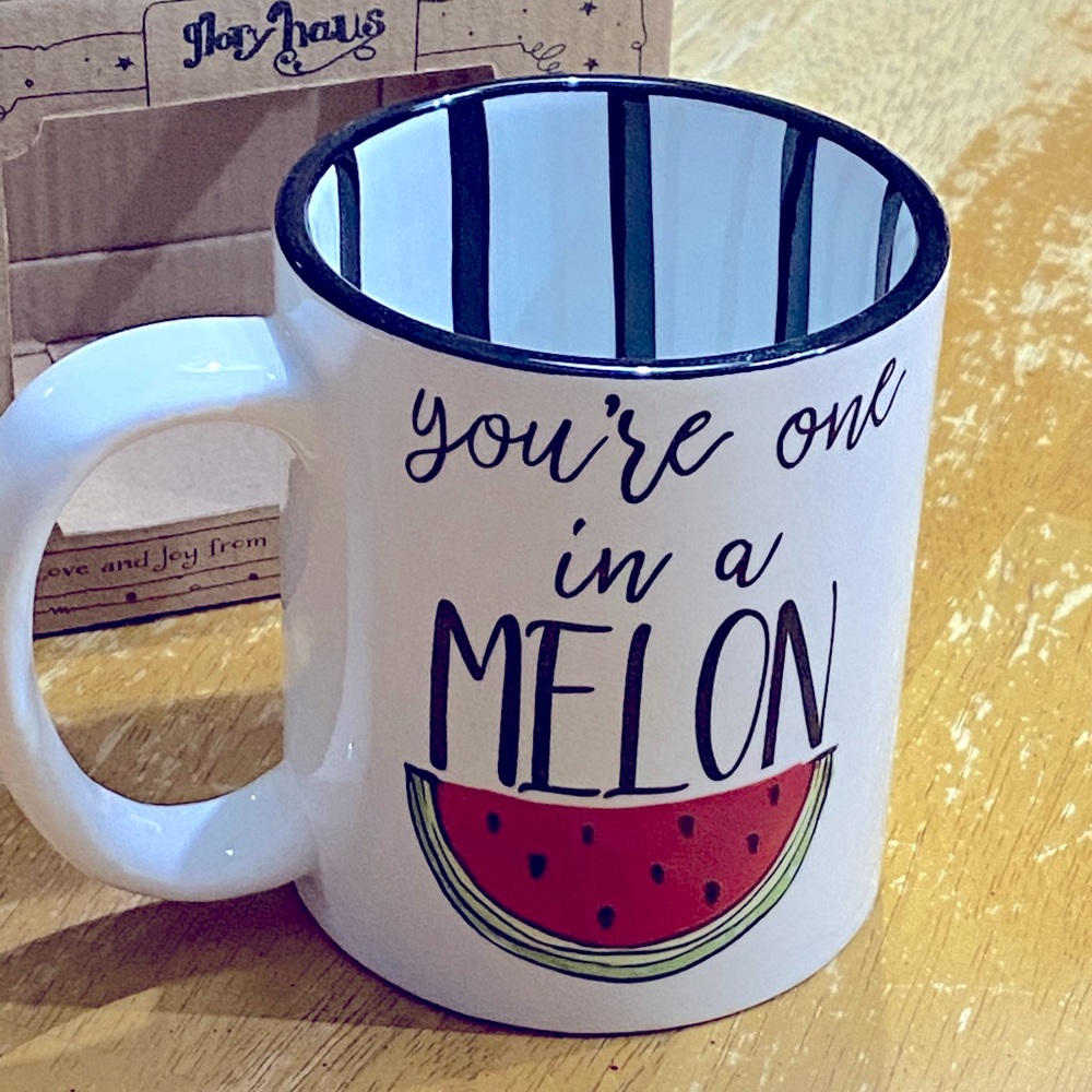 Glory Haus “You’re One In a Melon” Watermelon Mug